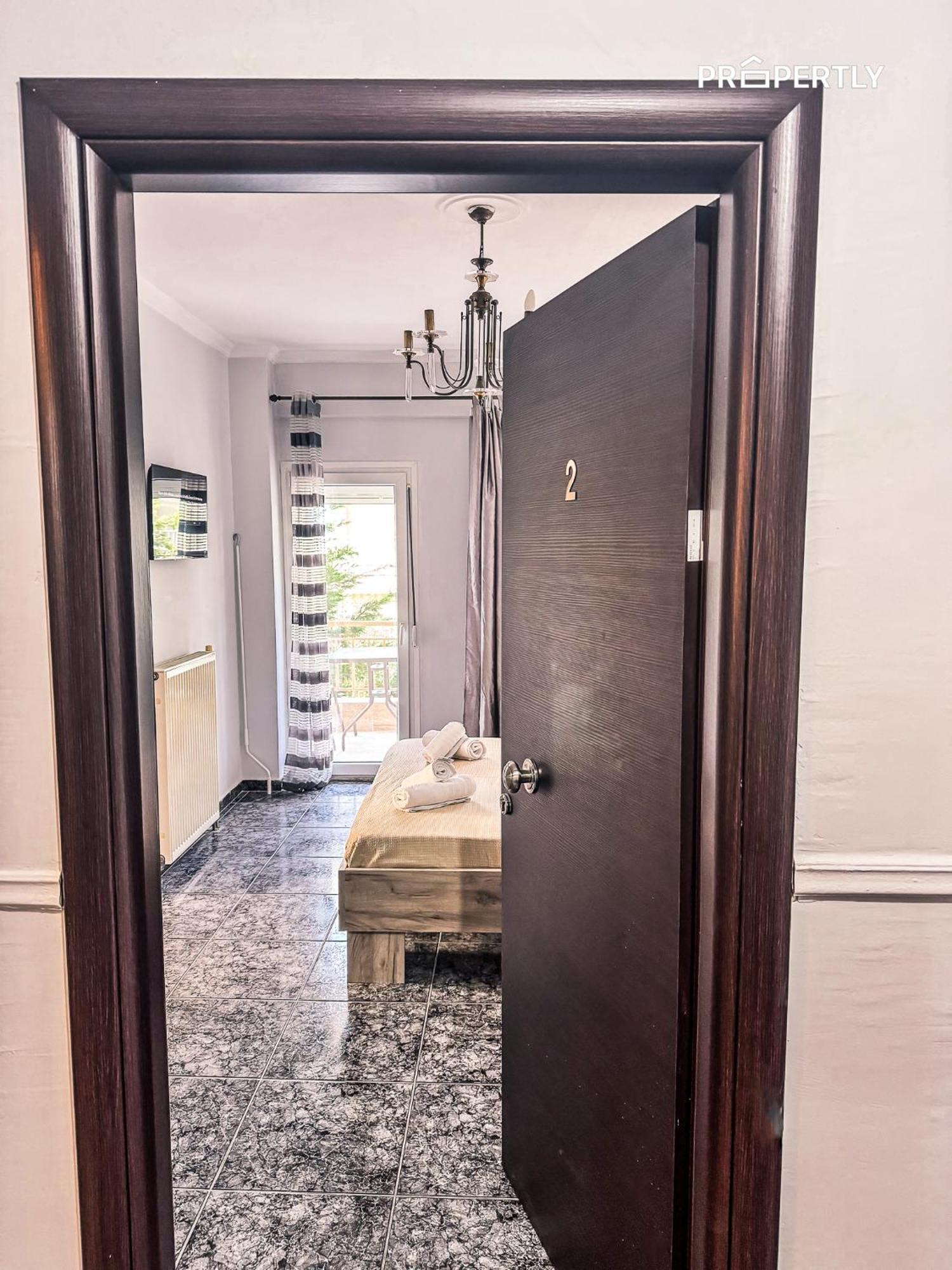 Seaside Retreat #Propertly Apartman Nea Kallikrateia Kültér fotó