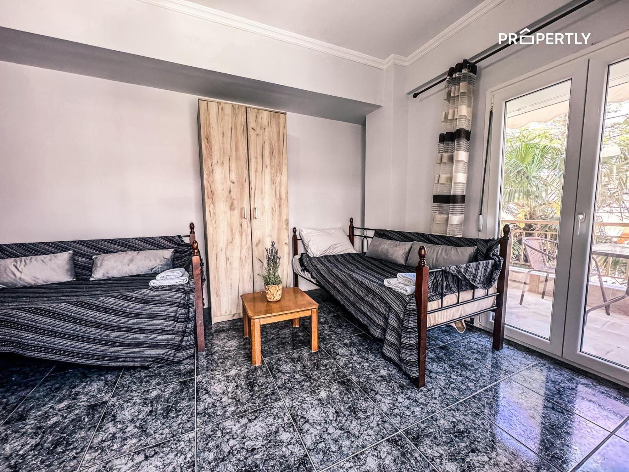 Seaside Retreat #Propertly Apartman Nea Kallikrateia Kültér fotó
